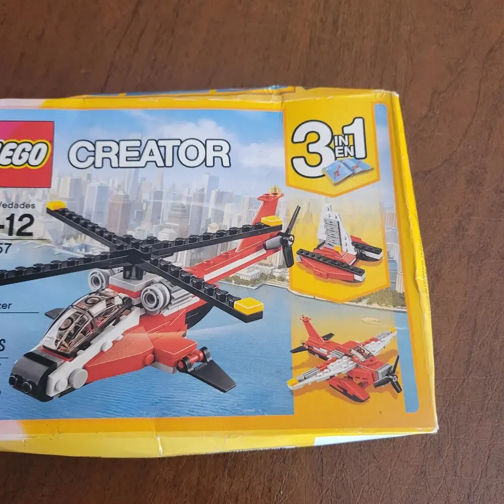 LEGO Creator Air Blazer 31057 Kids New 3-in-1 Helicopter Seaplane Set New sealed